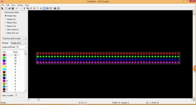 4096 píxeles Salve DMX controlador LED H802RA 4 puertos Material de aleación de aluminio 6