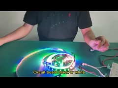 ws2811 ucs1903 IC luz de banda de led externa Rgb luz de banda de led 60leds/M 20IC/M Rgbic luz de banda de led